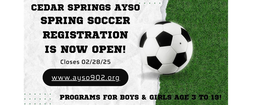 SPRING registration is now OPEN!!